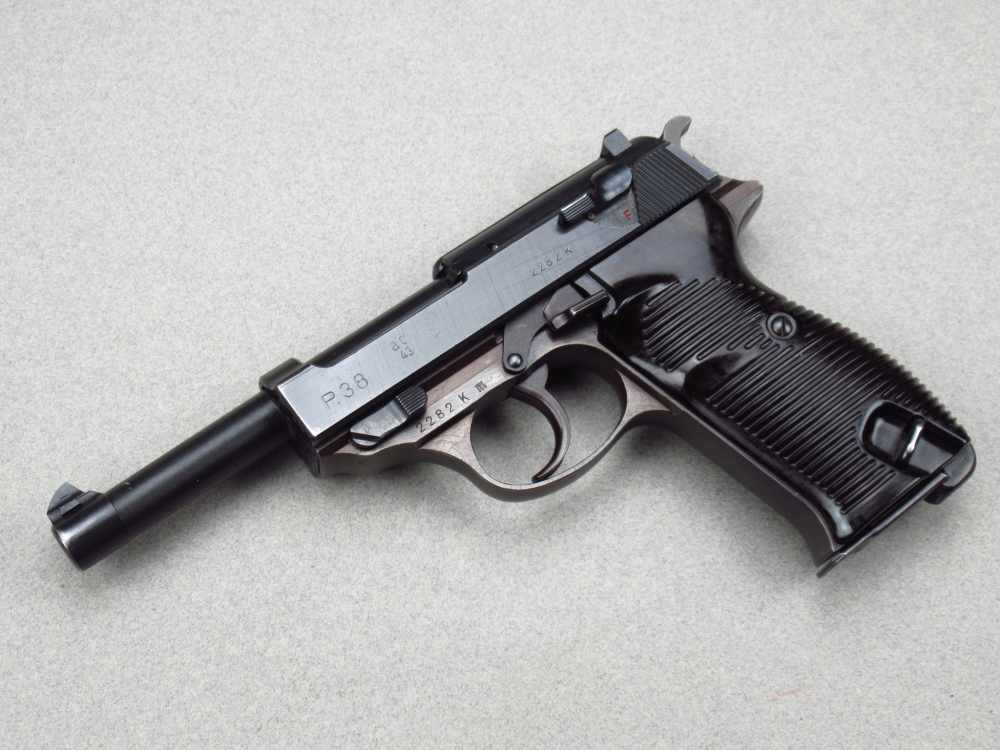 High Condition 1943 German WWII Walther AC43 P38 Pistol 9mm Luger Mauser pp-img-6