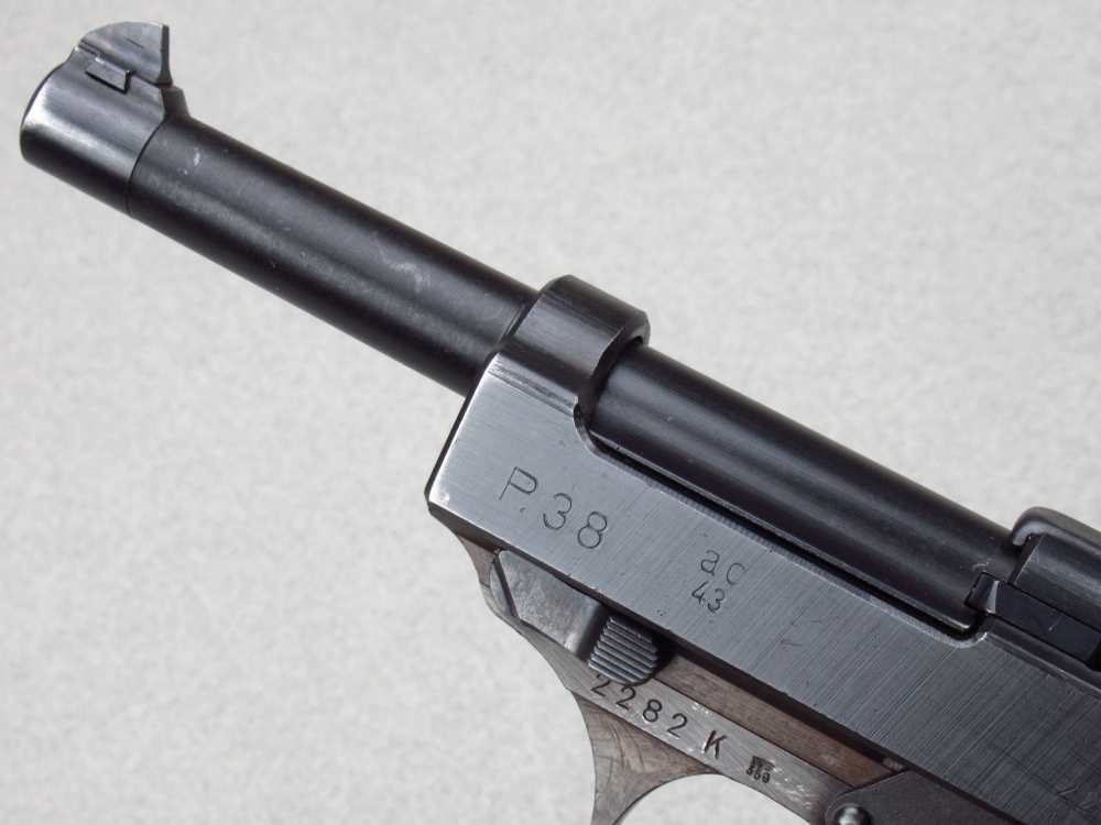 High Condition 1943 German WWII Walther AC43 P38 Pistol 9mm Luger Mauser pp-img-11