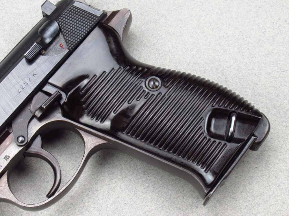 High Condition 1943 German WWII Walther AC43 P38 Pistol 9mm Luger Mauser pp-img-9