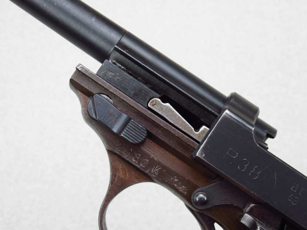 High Condition 1943 German WWII Walther AC43 P38 Pistol 9mm Luger Mauser pp-img-87