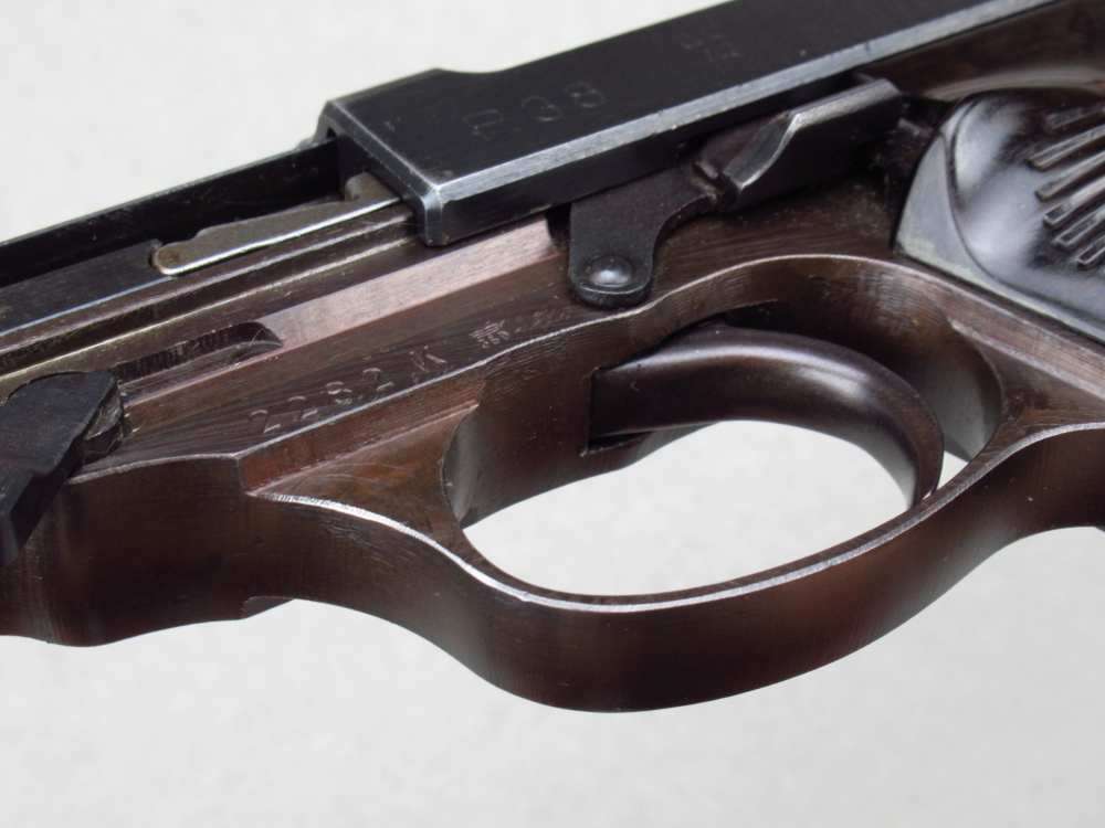 High Condition 1943 German WWII Walther AC43 P38 Pistol 9mm Luger Mauser pp-img-98