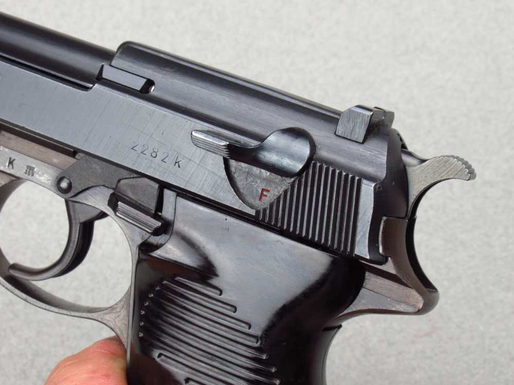High Condition 1943 German WWII Walther AC43 P38 Pistol 9mm Luger Mauser pp-img-13