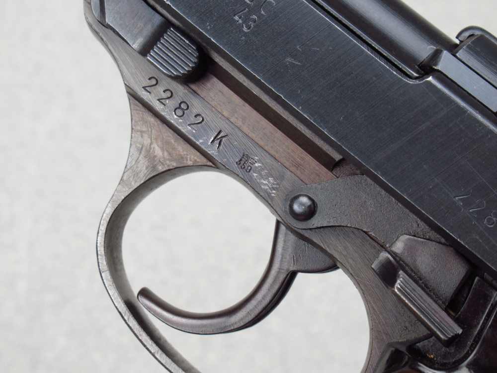 High Condition 1943 German WWII Walther AC43 P38 Pistol 9mm Luger Mauser pp-img-23
