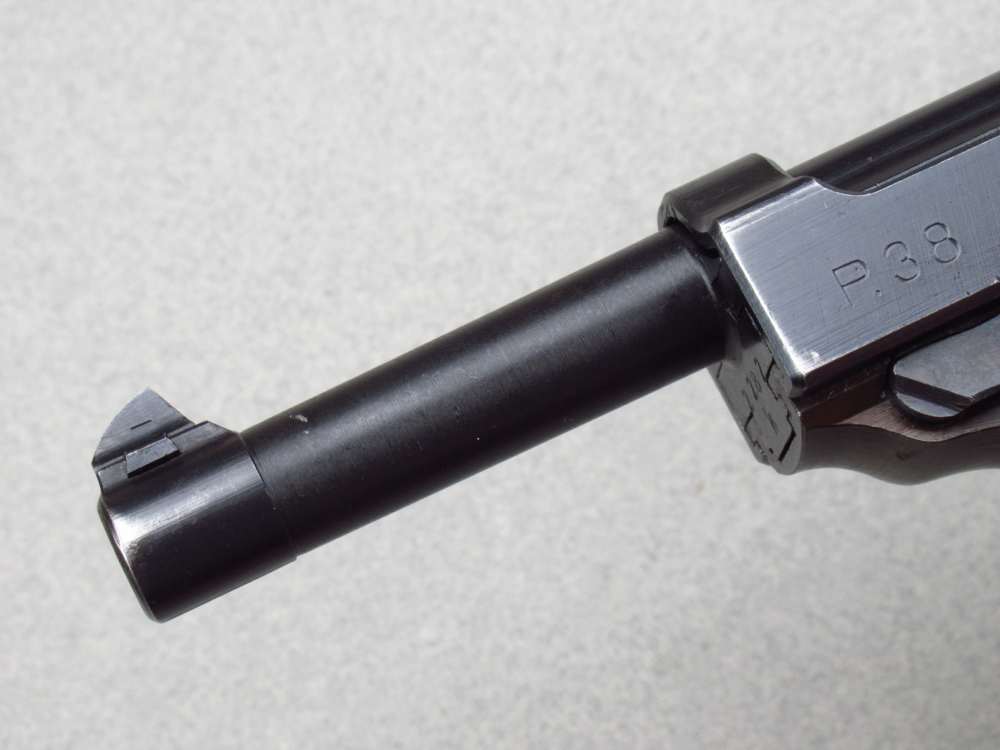 High Condition 1943 German WWII Walther AC43 P38 Pistol 9mm Luger Mauser pp-img-15