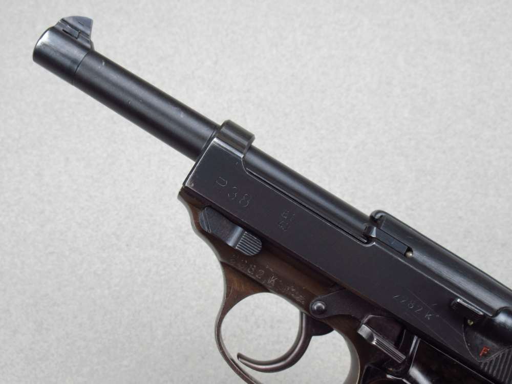 High Condition 1943 German WWII Walther AC43 P38 Pistol 9mm Luger Mauser pp-img-30
