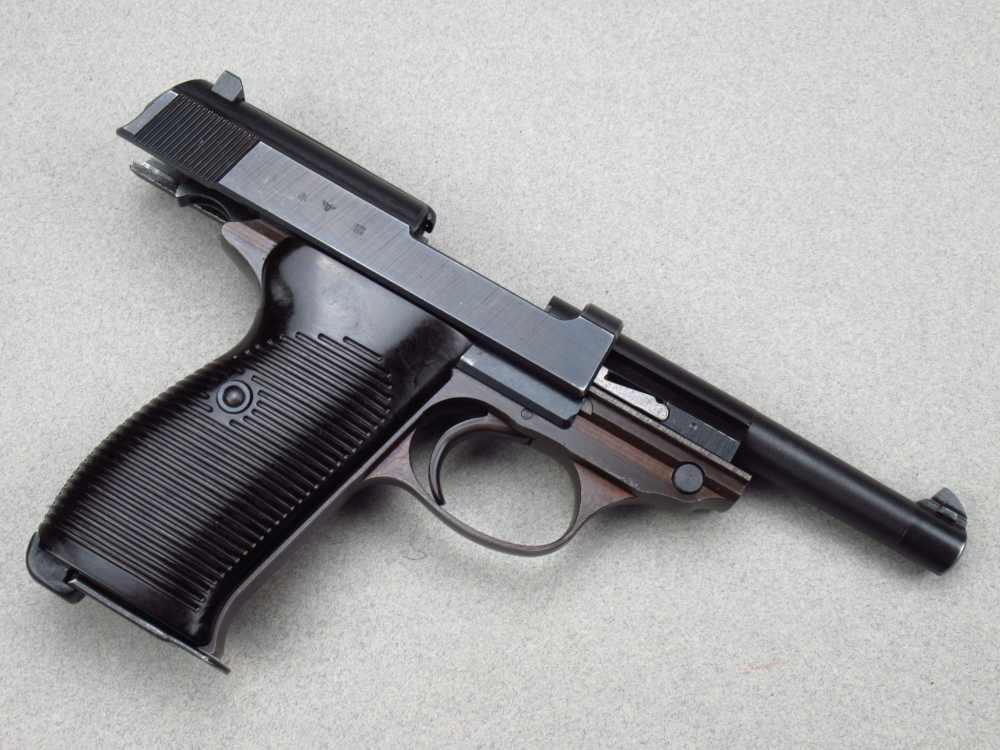 High Condition 1943 German WWII Walther AC43 P38 Pistol 9mm Luger Mauser pp-img-93