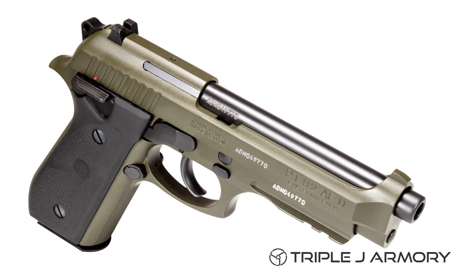 Taurus Taur PT-92 RDS 9mm Pistol 1-92015T-H OD Green-img-2