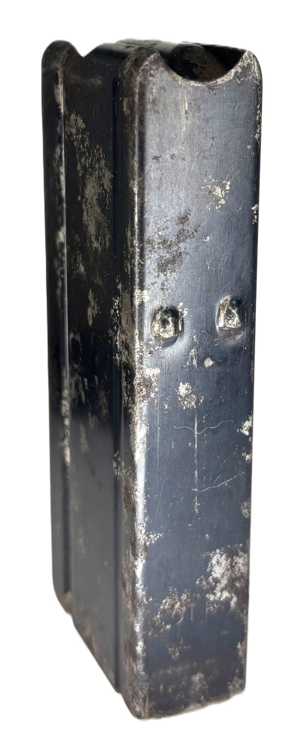 Vintage Original WWII "OI" IBM 30 caliber M1 M2 Carbine MAGAZINE 15 round-img-2