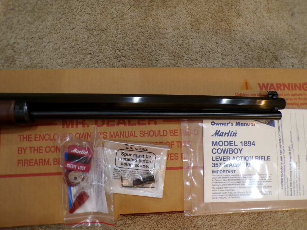 Marlin 1894CB 1894 Cowboy .357 Mag JM Stamped 24" Octagon 2001 Unfired-img-4