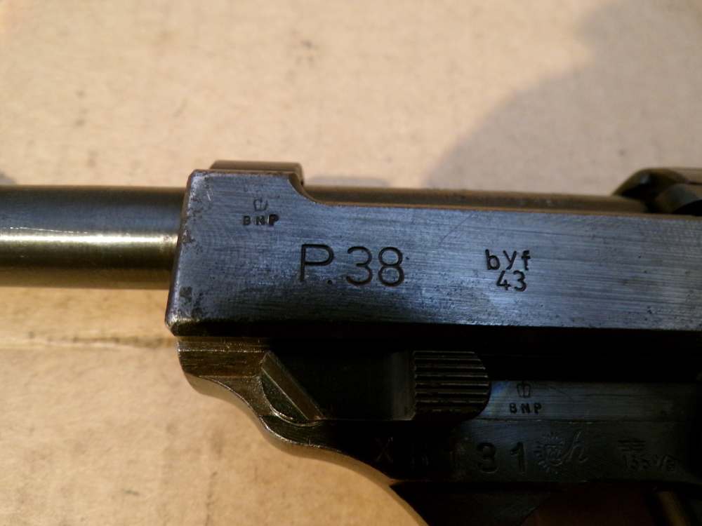 Walther P.38 Mauser byf 43 9mm U Marked Magazine C&R OK-img-12