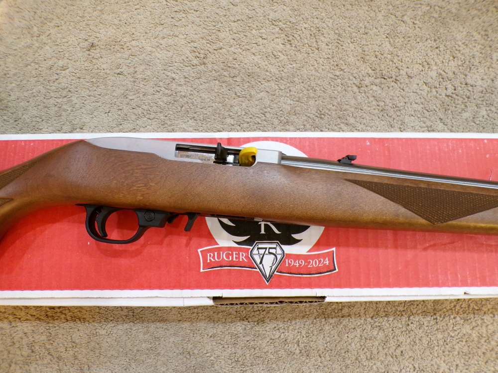 Ruger 10/22 75th Anniversary .22lr Stainless 18.5" 31275-img-2