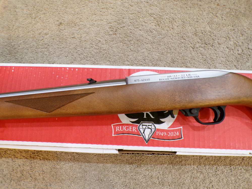 Ruger 10/22 75th Anniversary .22lr Stainless 18.5" 31275-img-6