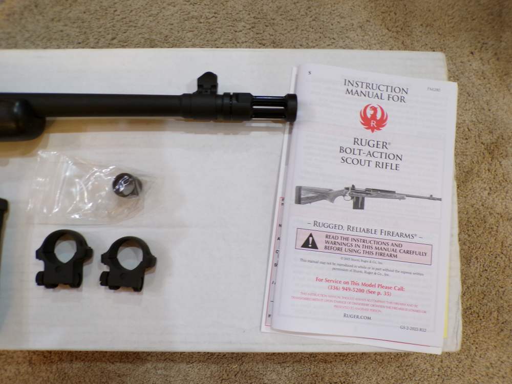 Ruger Gunsite Scout .308 Win 16.5" Matte Blue Black Laminate Stock 06803-img-4