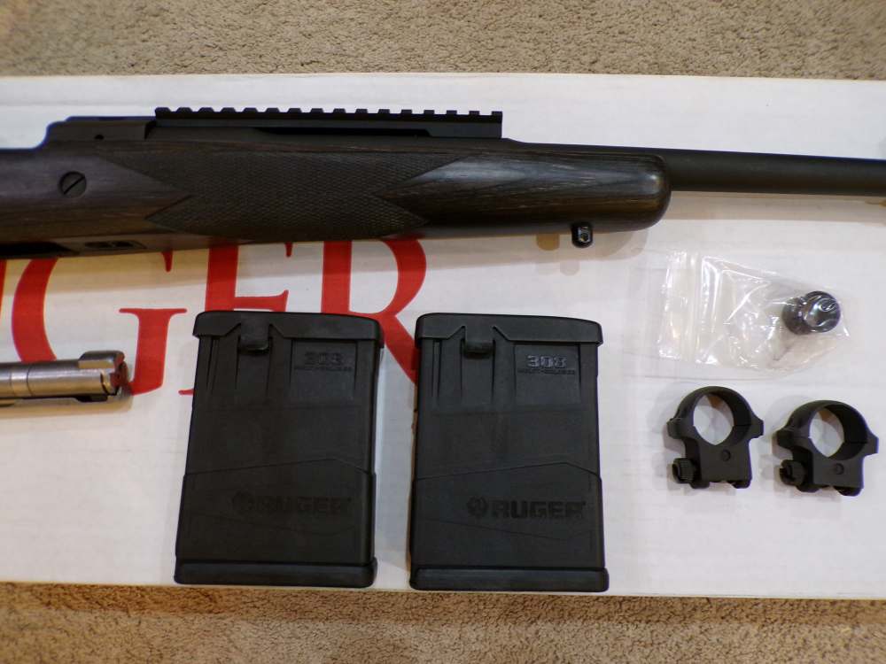Ruger Gunsite Scout .308 Win 16.5" Matte Blue Black Laminate Stock 06803-img-3