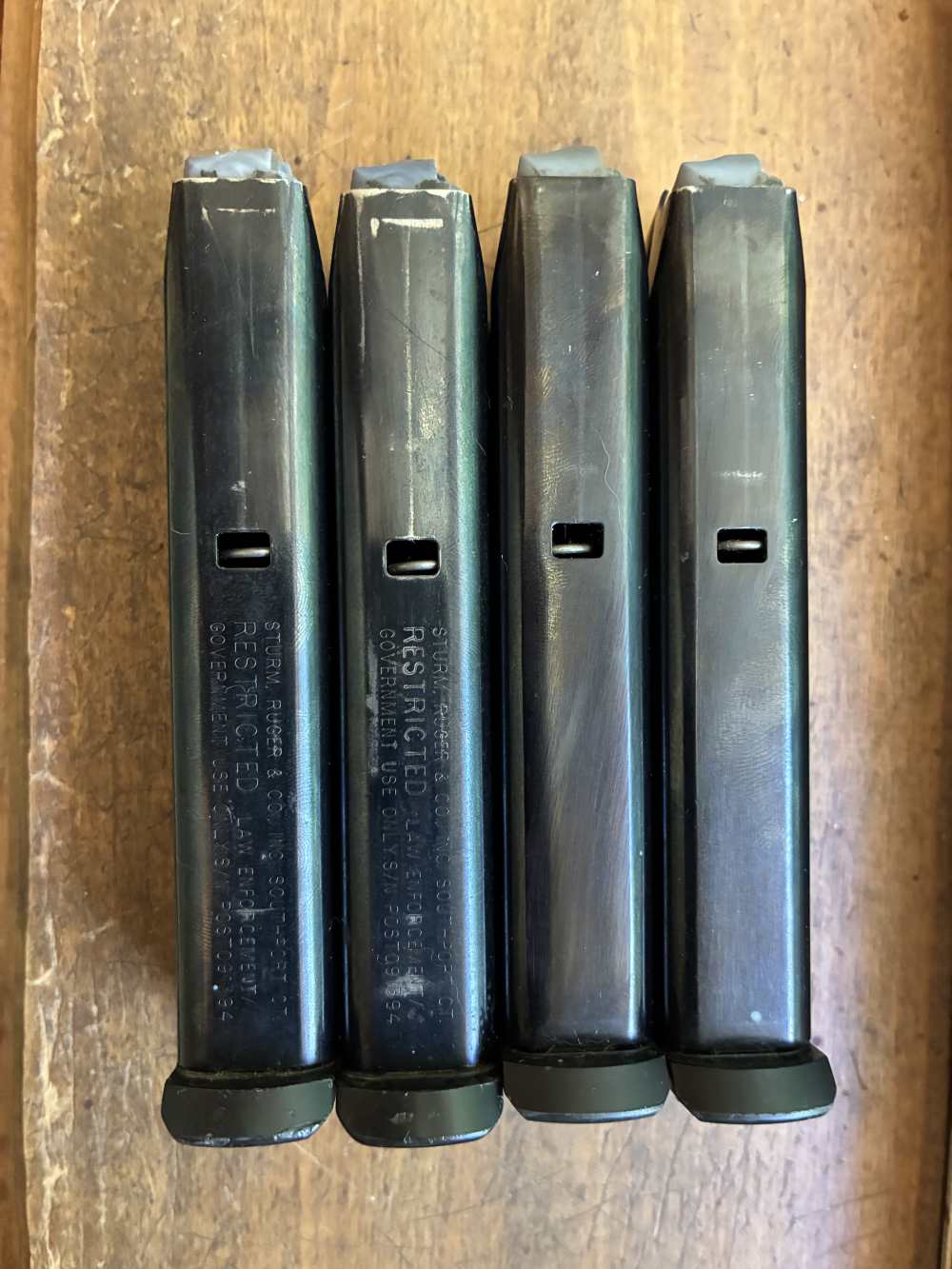 4x Lot Ruger, P89, P93, P94, 95, Magazines LEO restricted-img-2