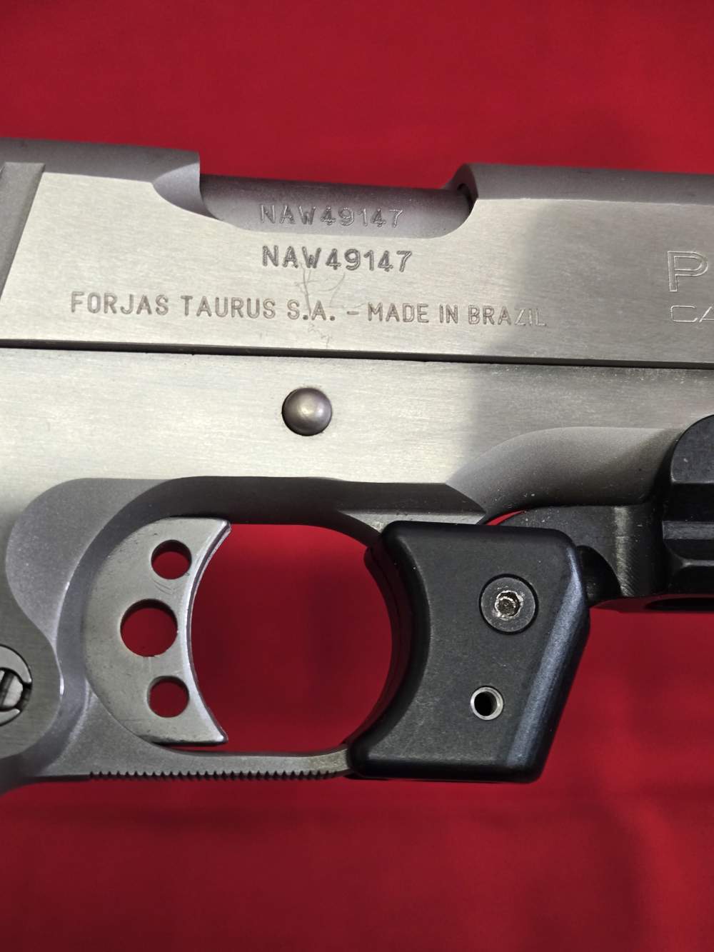 TAURUS PT1911 1911 45ACP STAINLESS PT 1911 GREAT SHAPE!-img-5