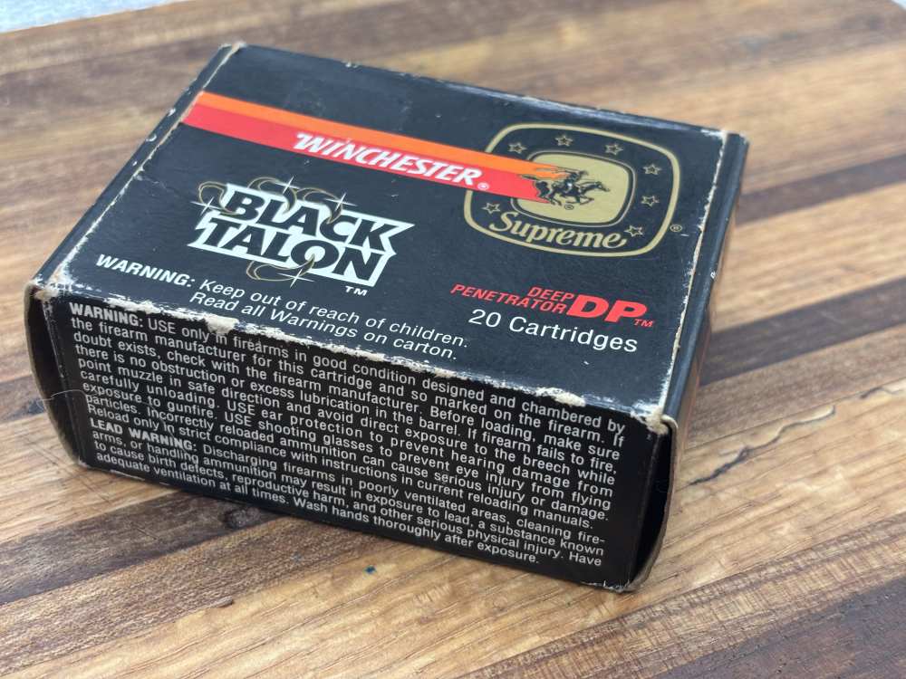 WINCHESTER Black TALON 45 ACP ammunition. 18 rounds TOTAL-img-0