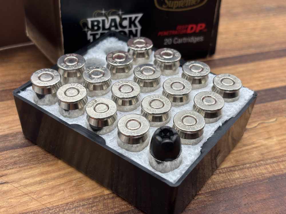 WINCHESTER Black TALON 45 ACP ammunition. 18 rounds TOTAL-img-2