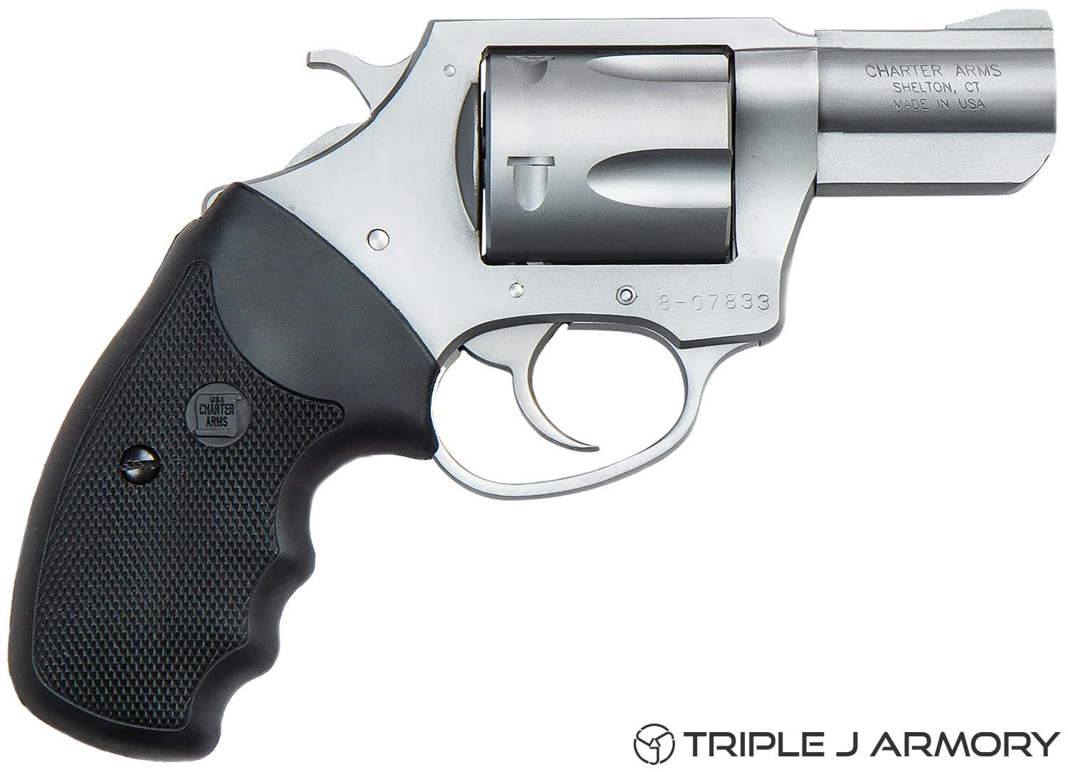 Charter Arms Pitbull 9mm Pistol 79920 Stainless-img-1