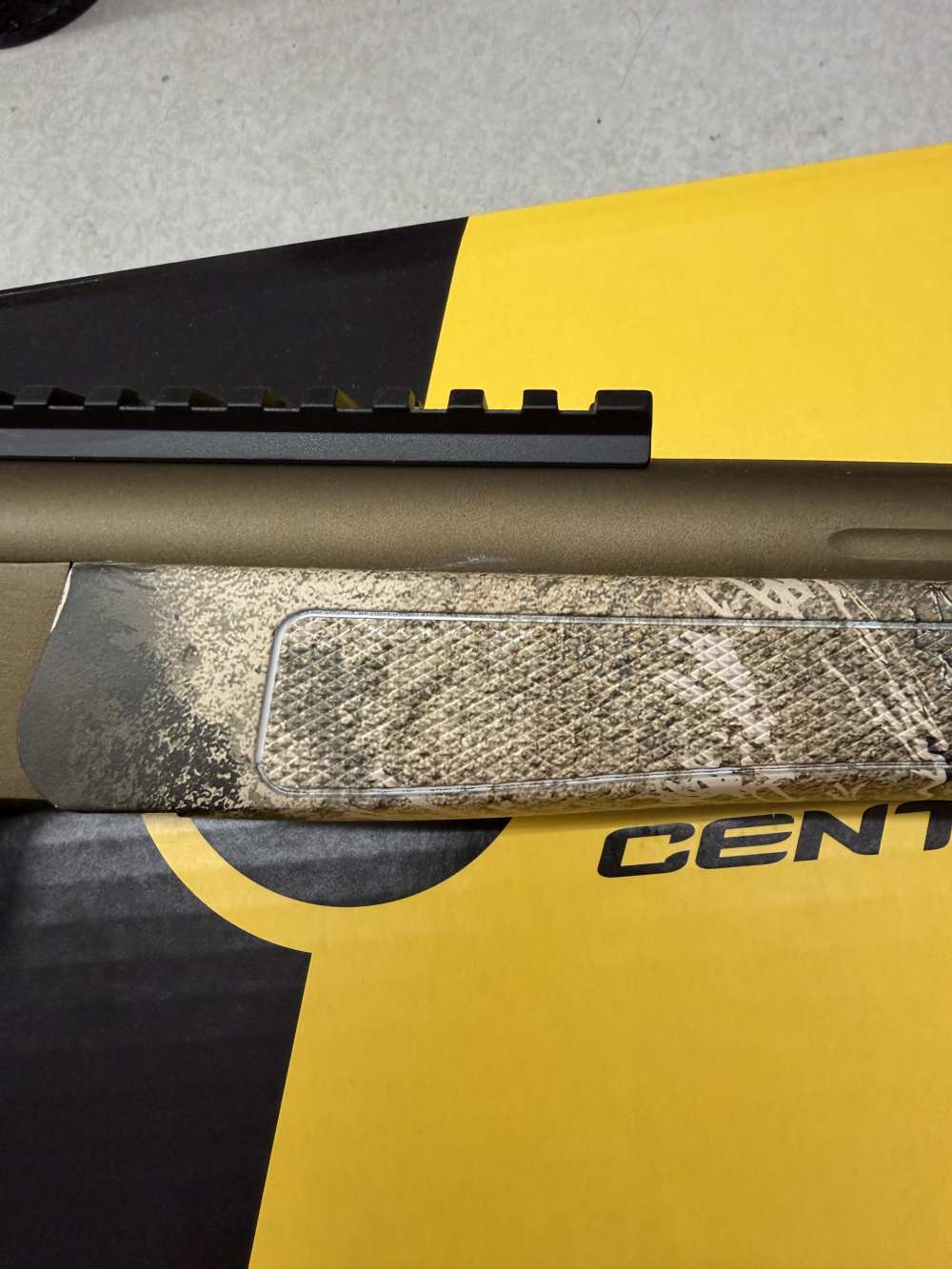 CVA Scout Pistol 243 Win Camo and Burnt Bronze Cerakote CP613S-img-1