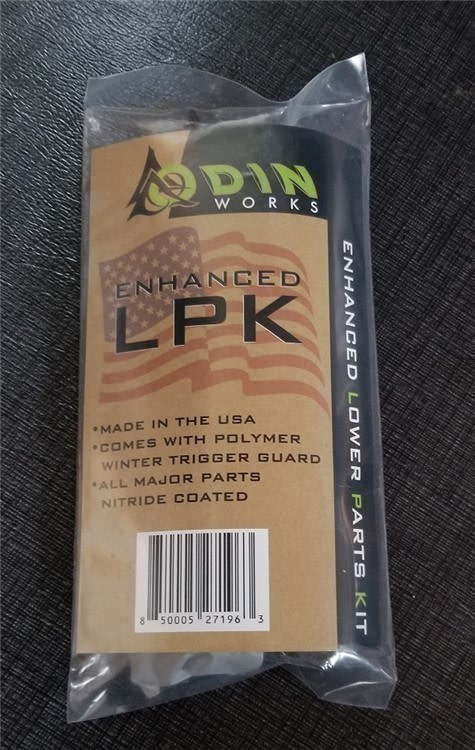 Odin Works AR15 5.56 / .223 Enhanced LPK Lower Parts Kit - NEW-img-1