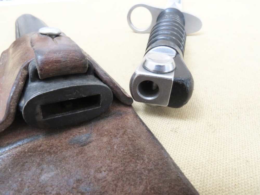 Swiss Sig STG-57 PE-57 Rifle Bayonet with Scabbard & Frog STG-58 STG57-img-13