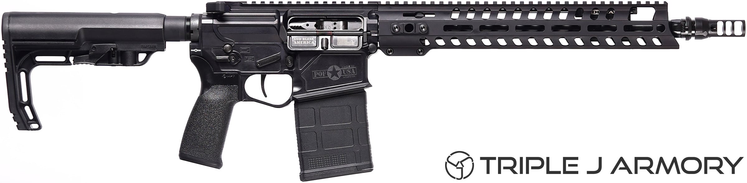 Patriot Ordnance Factory Rogue 308 Win Threaded Black-img-0