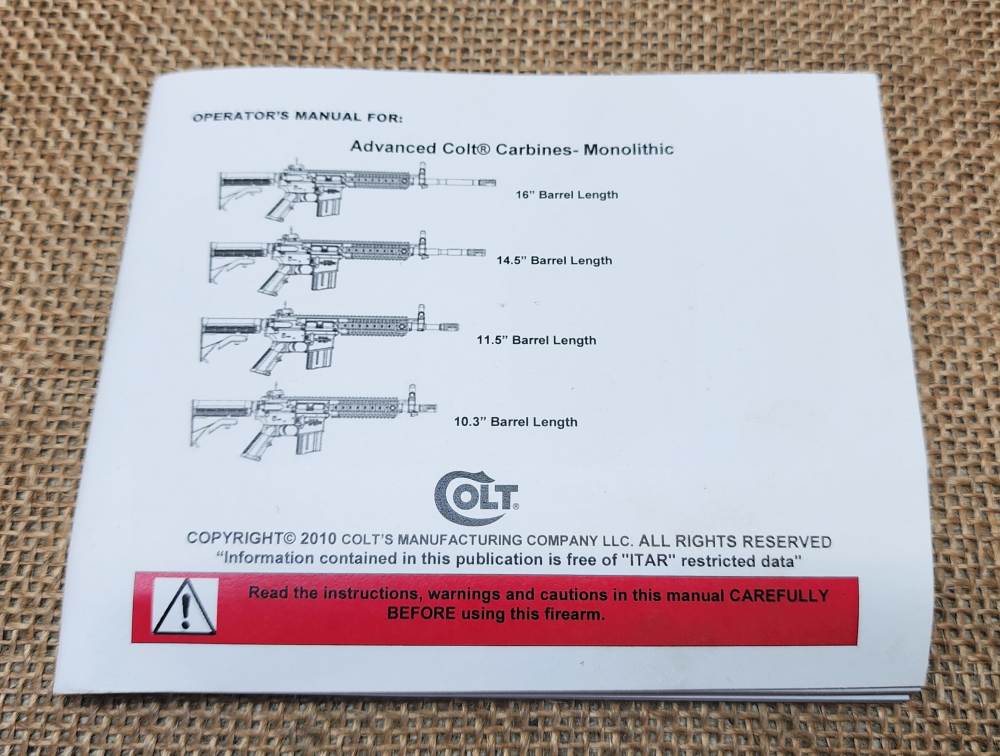 NEW Colt LE6940 Monolithic Complete Upper Assy 5.56 LE6940CK 6940 Layaway-img-29