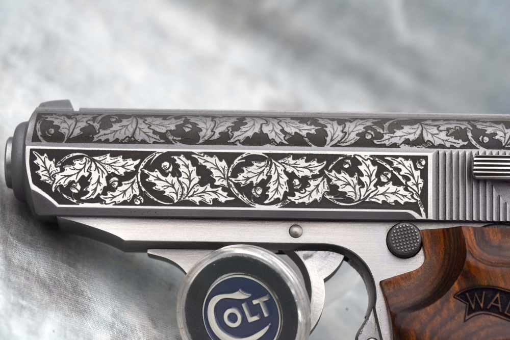 RARE LNIB Walther PPK/S Royal Oak Engraved .380 ACP-img-9