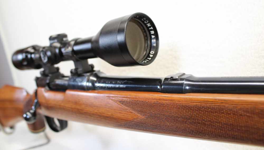 Rare 1954 BSA Hunter EXCELLENT 222 Rem. C.R.F. & D.S.B receiver, Scoped.-img-19