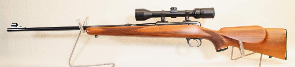 Rare 1954 BSA Hunter EXCELLENT 222 Rem. C.R.F. & D.S.B receiver, Scoped.-img-0