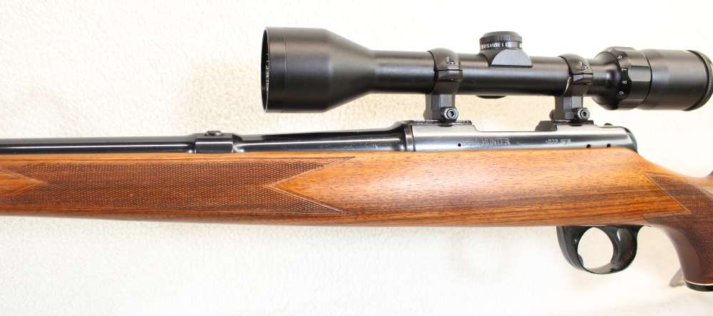 Rare 1954 BSA Hunter EXCELLENT 222 Rem. C.R.F. & D.S.B receiver, Scoped.-img-7