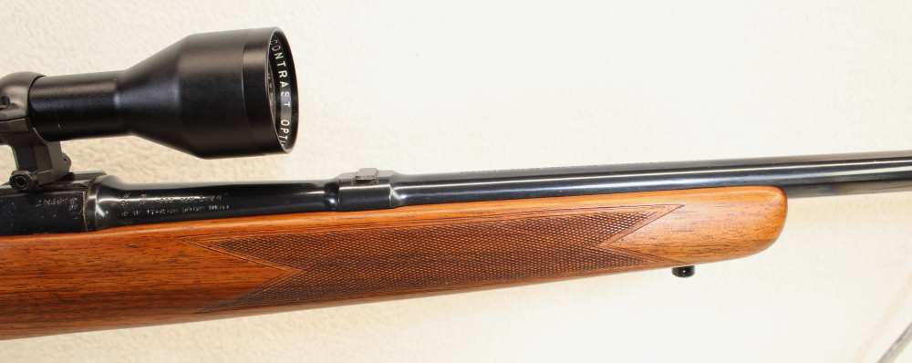 Rare 1954 BSA Hunter EXCELLENT 222 Rem. C.R.F. & D.S.B receiver, Scoped.-img-16