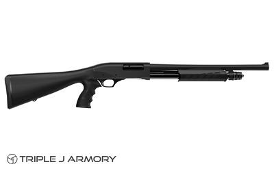 Retay GPS TAC 12/18 12 Gauge Pump Shotgun GPSTACPG-18 Matte-img-1