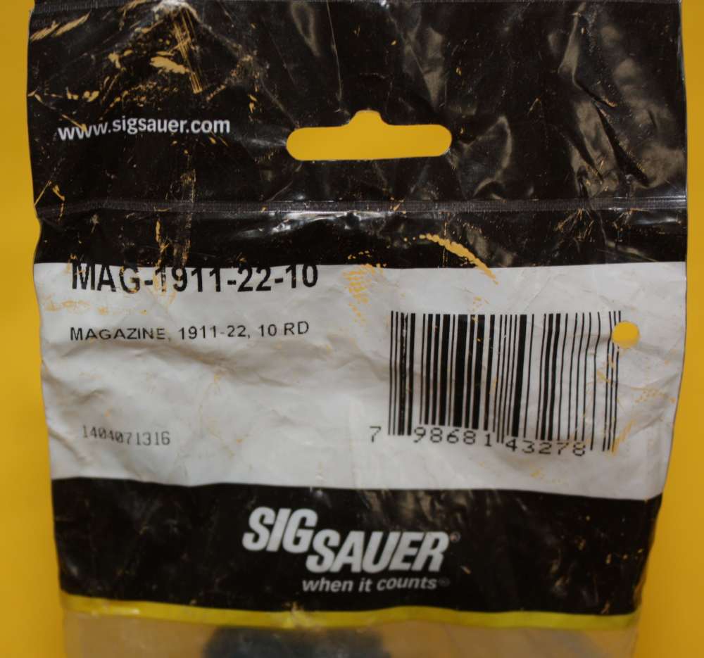 NEW Sig Sauer 1911-22 22LR 10 Round Magazine 10rd Mag 1911 Germany-img-3