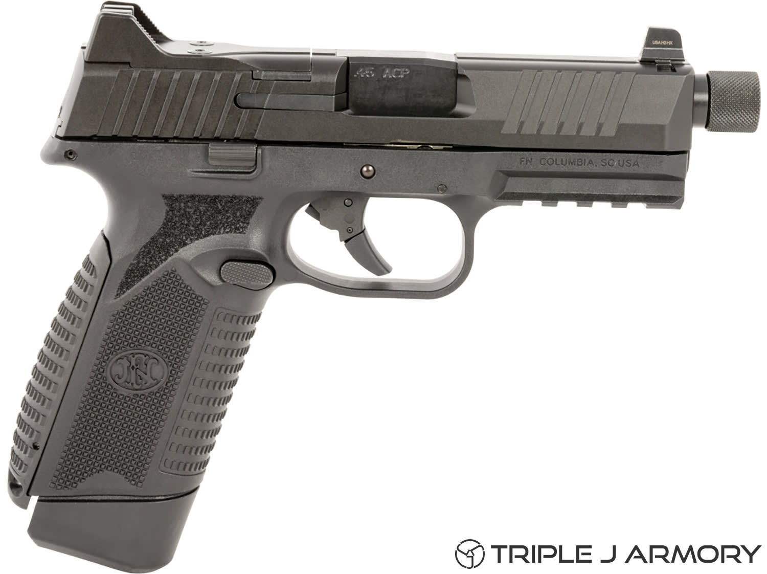 Fn America Llc 545 Tactical .45 ACP Black-img-3