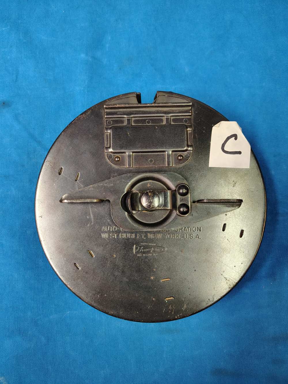 (C) XL 39 Rd Auto Ordnance Corp West Hurley Thompson smg drum .45 acp MGC-img-0