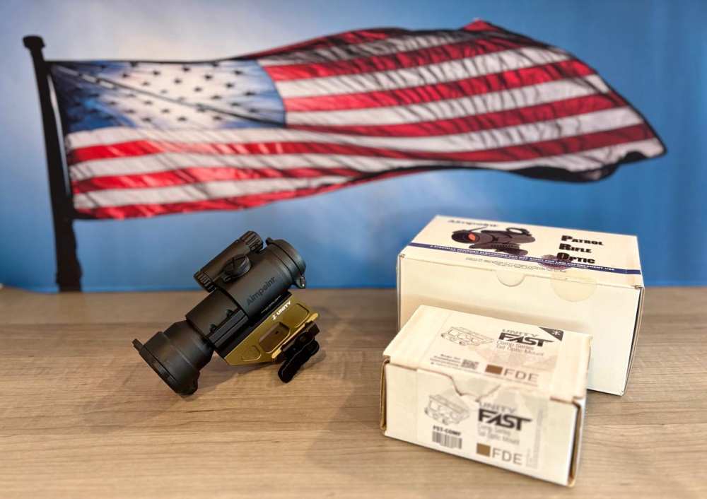Aimpoint PRO w/ QRP2 and Unity Fast Comp FDE mount & QD lever - Ships Free!-img-2