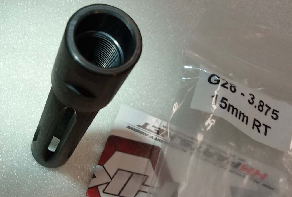 Hk90 series 15mm muzzle flash suppressor M60 style USA new  -img-4