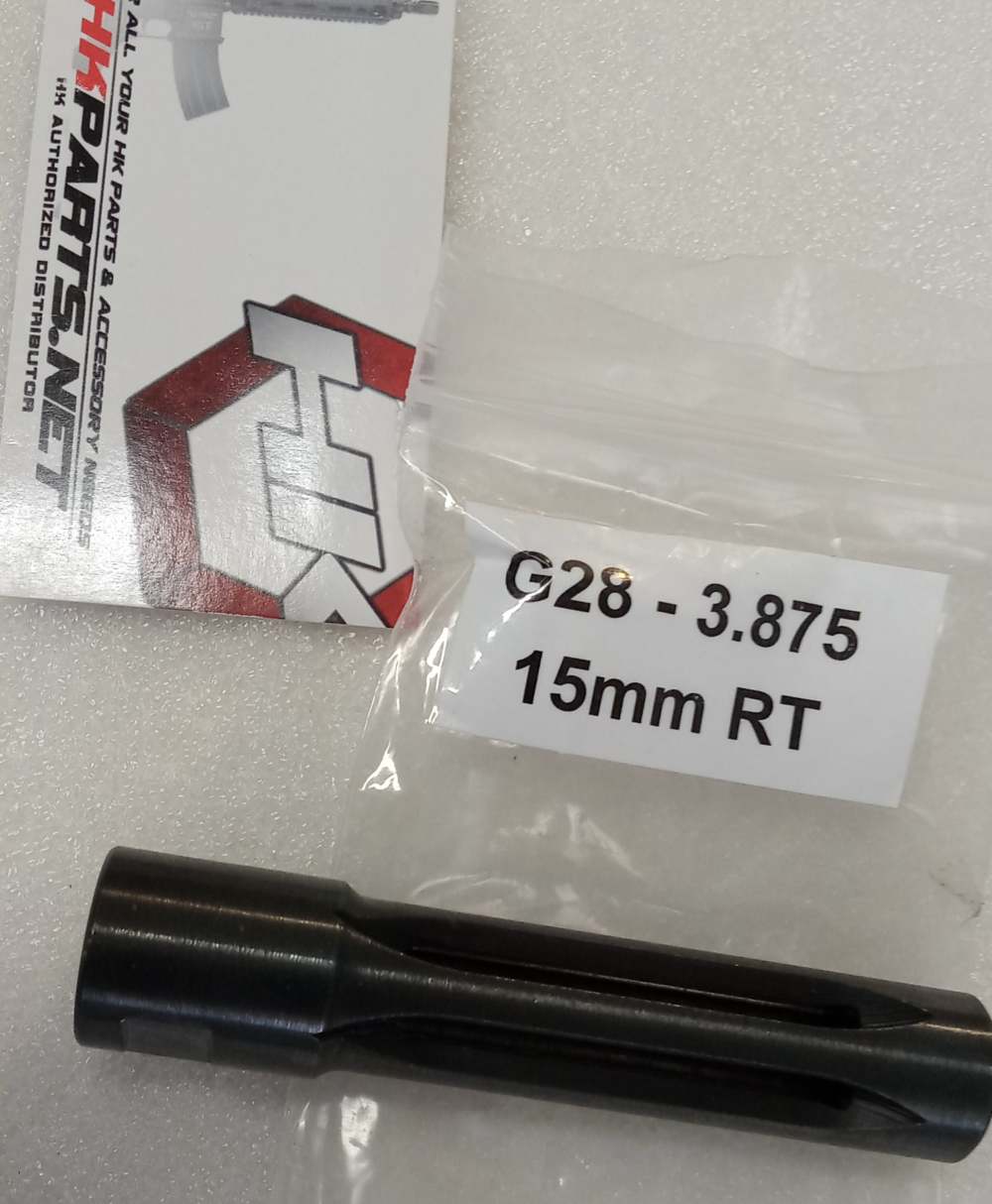 Hk90 series 15mm muzzle flash suppressor M60 style USA new  -img-2
