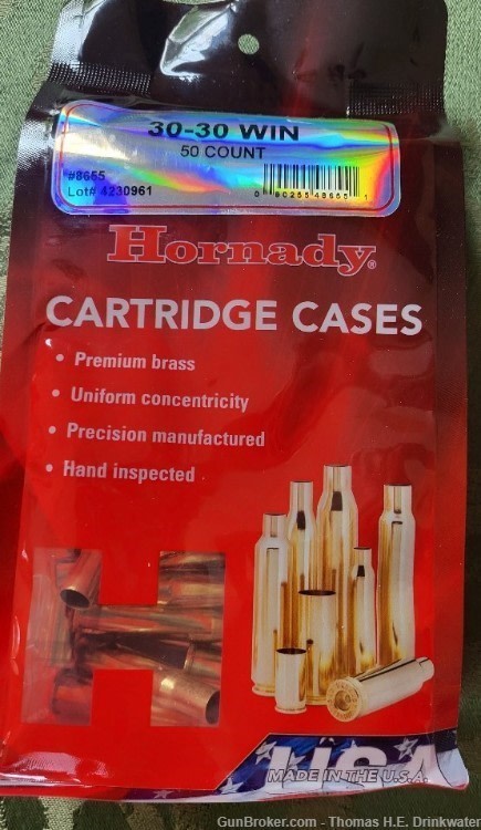 30-30 Winchester NEW UNPRIMED Hornady brass-img-0