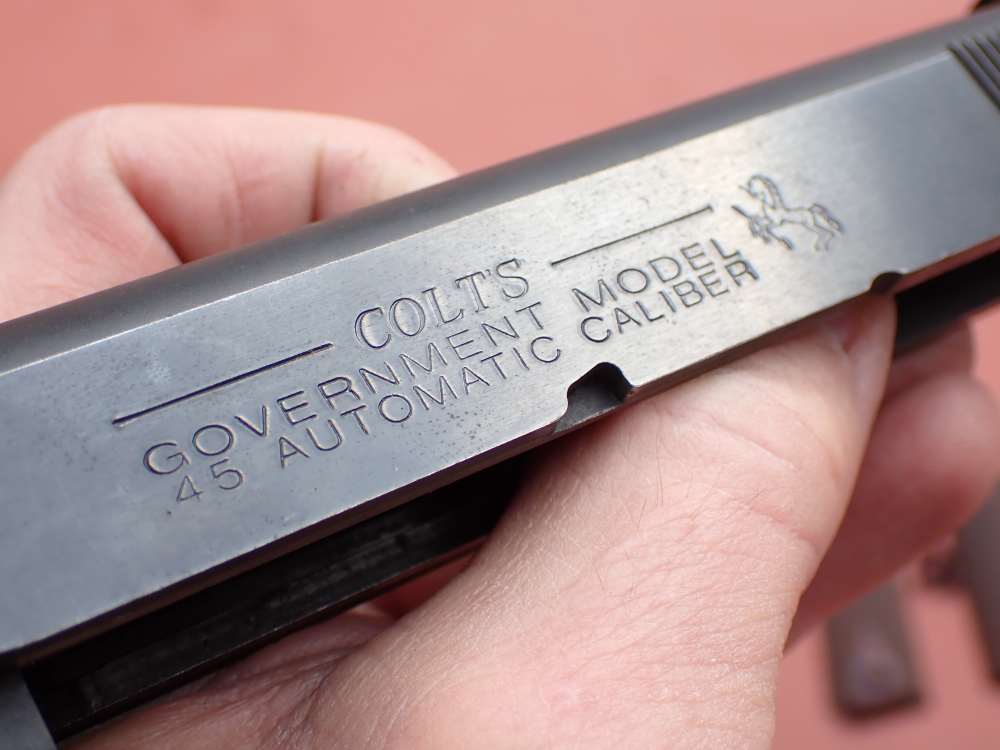 COLT 1911 GOVERNMENT MODEL BLUED FINISH .45ACP FACTORY PISTOL PARTS KIT SET-img-40