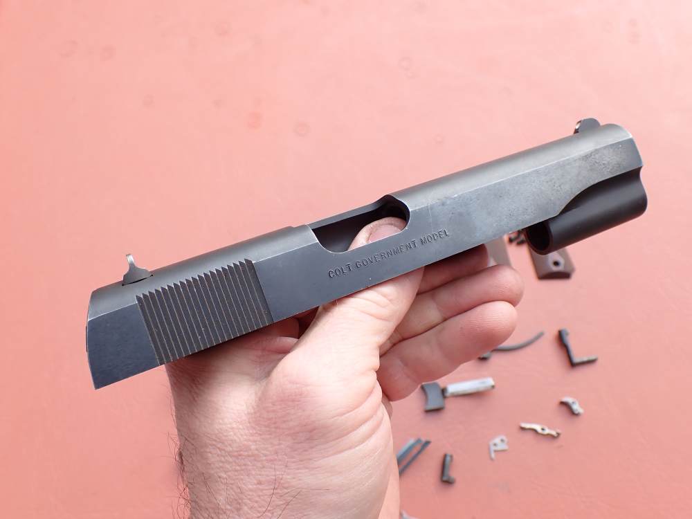 COLT 1911 GOVERNMENT MODEL BLUED FINISH .45ACP FACTORY PISTOL PARTS KIT SET-img-11