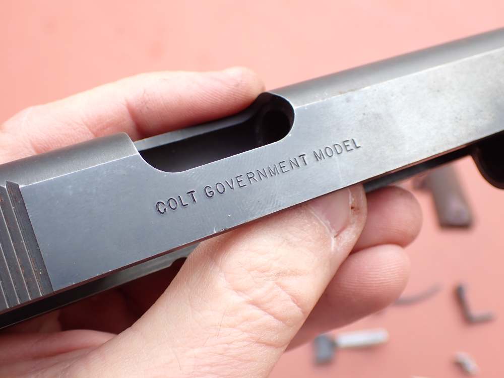 COLT 1911 GOVERNMENT MODEL BLUED FINISH .45ACP FACTORY PISTOL PARTS KIT SET-img-25
