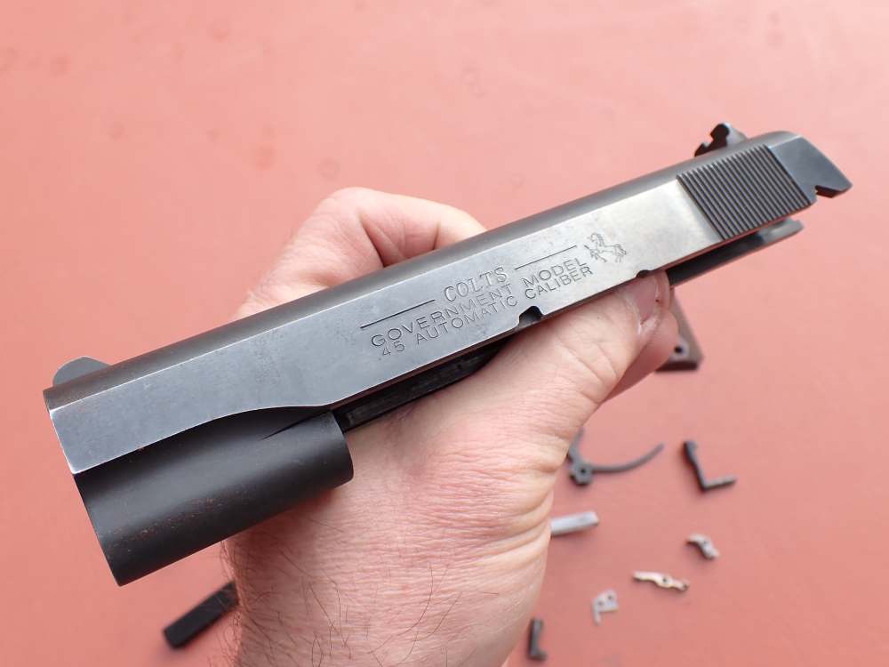 COLT 1911 GOVERNMENT MODEL BLUED FINISH .45ACP FACTORY PISTOL PARTS KIT SET-img-6