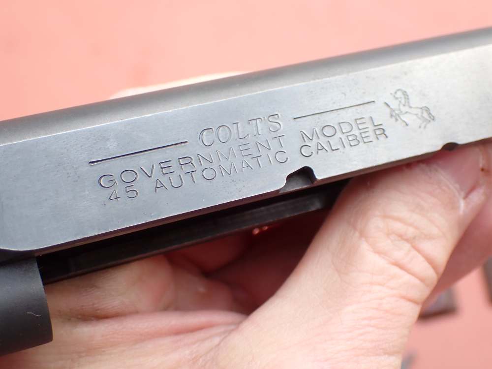 COLT 1911 GOVERNMENT MODEL BLUED FINISH .45ACP FACTORY PISTOL PARTS KIT SET-img-31