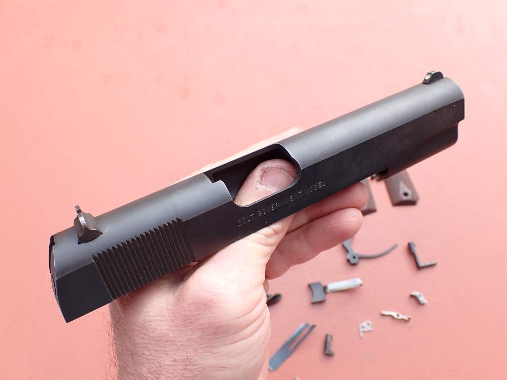 COLT 1911 GOVERNMENT MODEL BLUED FINISH .45ACP FACTORY PISTOL PARTS KIT SET-img-12