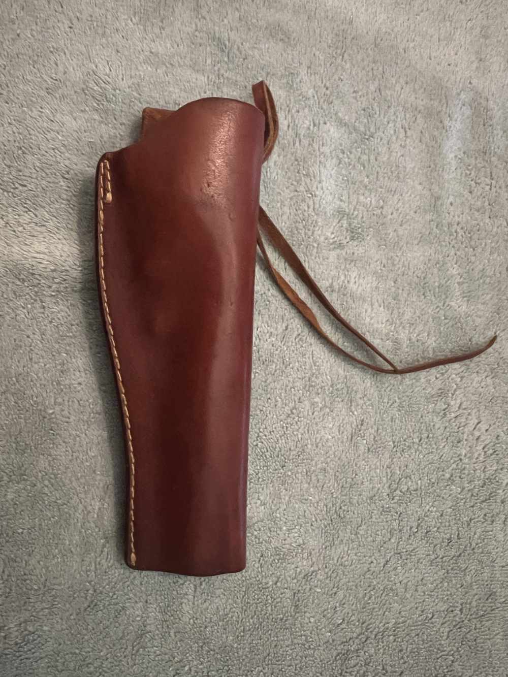 VINTAGE TRIPLE K No. 95 WESTERN LEATHER BELT HOLSTER-img-0
