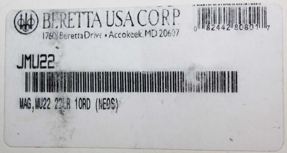 NEW Beretta U22 NEOS MU22 22LR 10 Round Magazine 10rd Mag Stainless-img-2