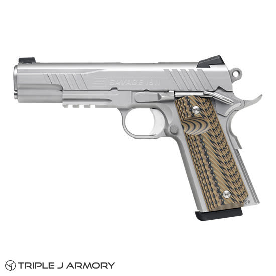 Savage Arms Inc 1911 Government .45 ACP Pistol Stainless-img-1